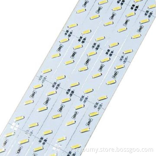 SMD 7020 LED bar strip light, DC12V 100cm 72led white/warm white/cool white